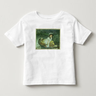 Camiseta De Bebé James Tissot   Mujer joven en barco o reflexión