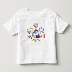 Camiseta De Bebé Jánuca feliz