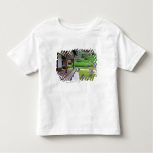 Camiseta De Bebé Japón, Kioto. Jardín de piedra en silencio
