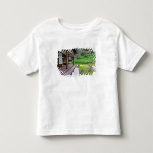 Camiseta De Bebé Japón, Kyoto. Jardín de piedra en silencio
