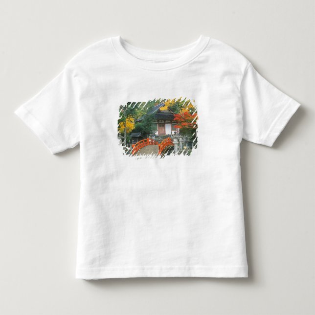 Camiseta De Bebé Japón, Nara, templo Ryuzenji (Anverso)