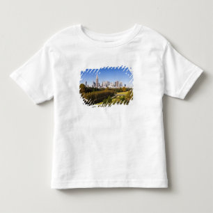 Camiseta De Bebé Japón. Tokio. Panorama del distrito de Shinjuku y
