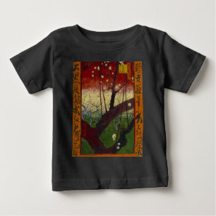 Camiseta De Bebé Japonaiserie de Van Gogh según Hiroshige