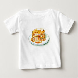Camiseta De Bebé Jarabe de arce y tortitas