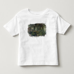Camiseta De Bebé Jardín de flores en la floración, 1904