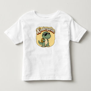 Camiseta De Bebé Jardín de Infancia Cool Dino