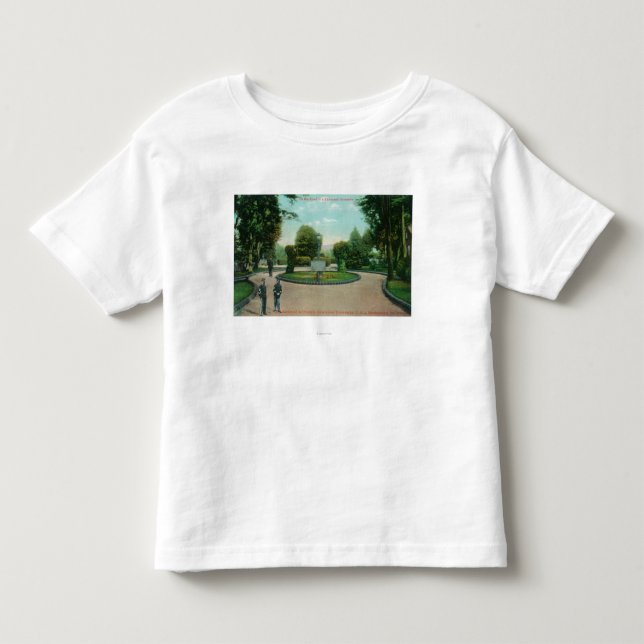 Camiseta De Bebé Jardín de la opinión de Presidio (Anverso)