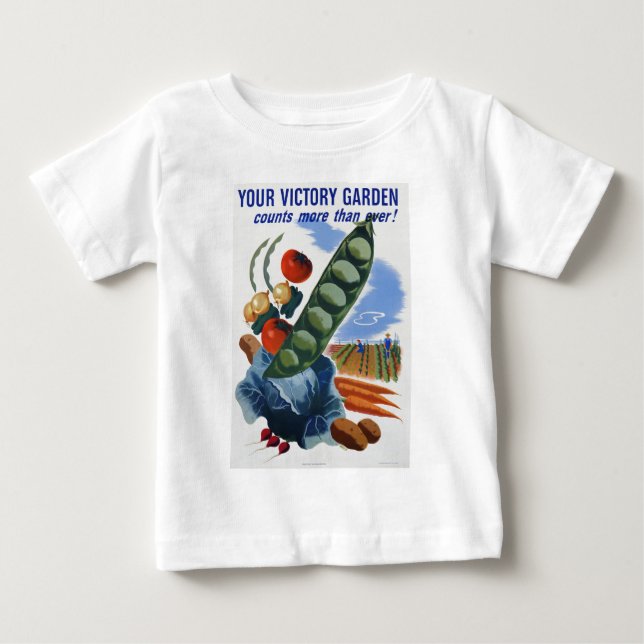 Camiseta De Bebé Jardín de la Victoria (Anverso)