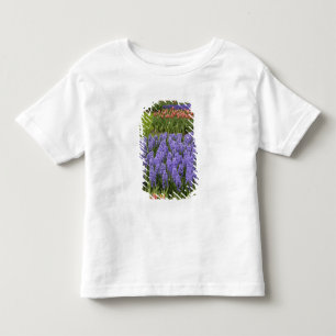 Camiseta De Bebé jardín de Tulipanes e Hicintos, Jardines Keukenhof