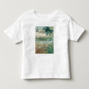 Camiseta De Bebé Jardín de Vincent van Gogh el   en la floración,