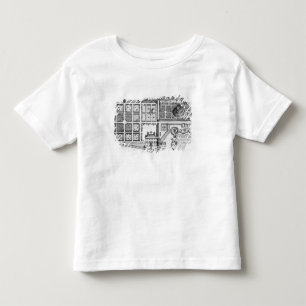 Camiseta De Bebé Jardín del duque magnífico de Toscana en el