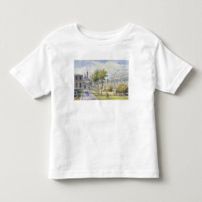 Camiseta De Bebé Jardín del hospital de St Thomas (Anverso)