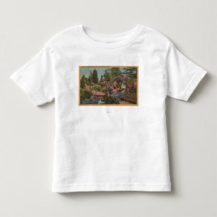 Camiseta De Bebé Jardín San Francisco, CA de ParkTea del Golden