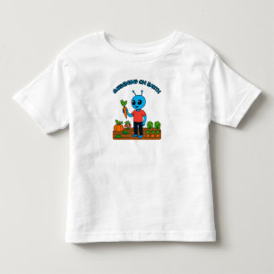 Camiseta De Bebé Jardinería en la Tierra