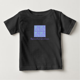 Camiseta De Bebé Jardinero de aprendices (colores vivos)