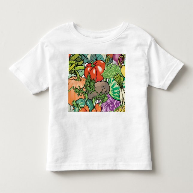 Camiseta De Bebé Jardinero vegetal (Anverso)