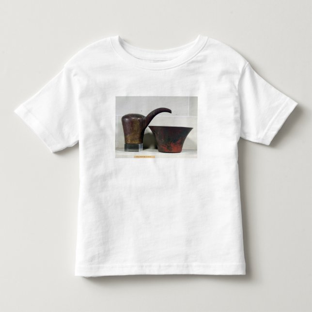 Camiseta De Bebé Jarro y lavabo (cobre) (Anverso)