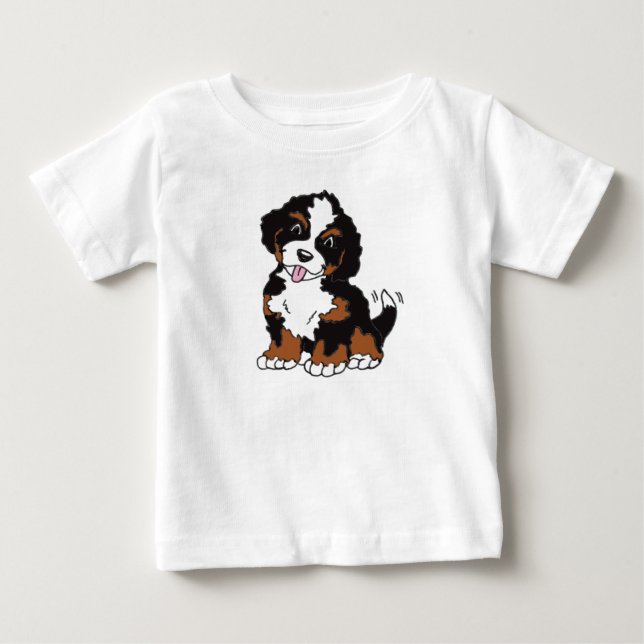 Camiseta De Bebé Jasper-the-Puppy Baby Pullover Hoodie (Anverso)