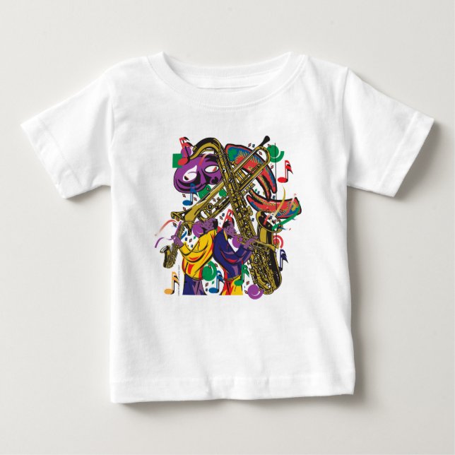 Camiseta De Bebé JAZZy (Anverso)