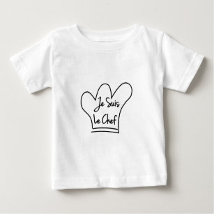 Camiseta De Bebé Je Suis Le Chef