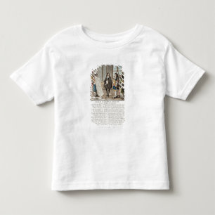 Camiseta De Bebé Jean Baptiste Colbert (1619-83) presenta el mapa o
