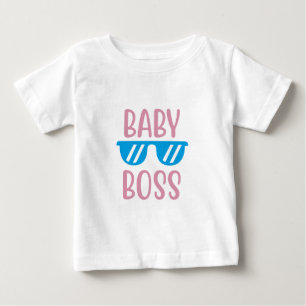 Camiseta De Bebé Jefe Bebé - Mini Jefa Señora