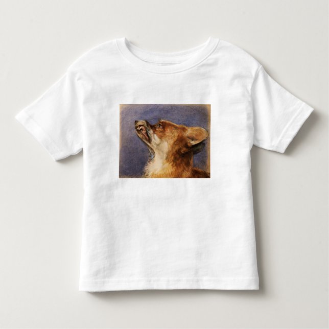 Camiseta De Bebé Jefe de un Fox (Anverso)
