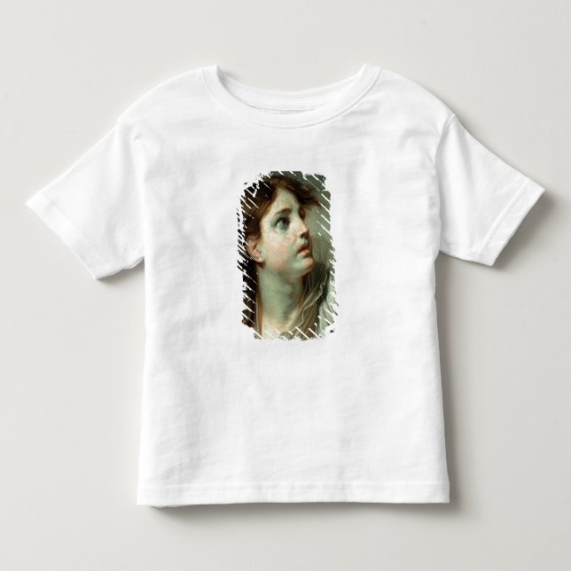 Camiseta De Bebé Jefe de un joven Chica (Anverso)