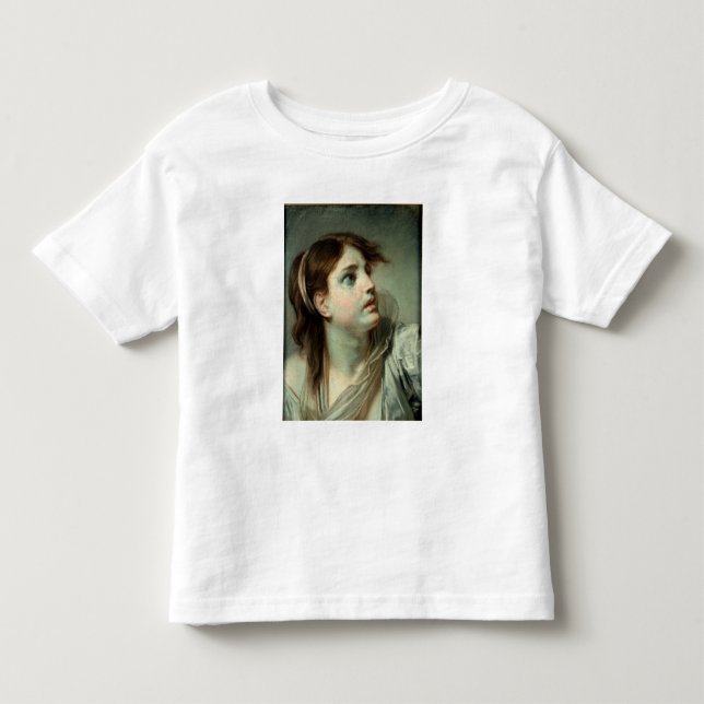 Camiseta De Bebé Jefe de un joven Chica (Anverso)