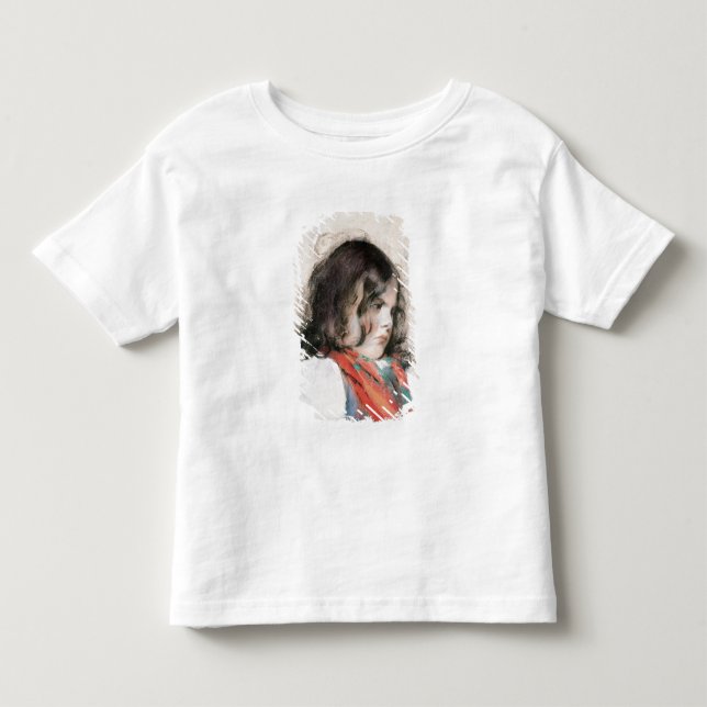 Camiseta De Bebé Jefe de un niño (Anverso)