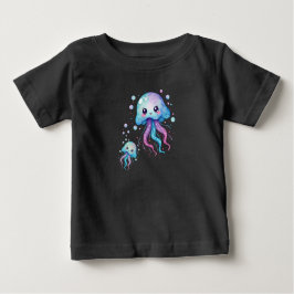 Camiseta De Bebé Jellyfish Cute Kawaii