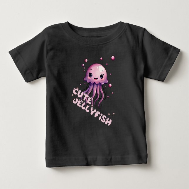 Camiseta De Bebé Jellyfish Cute Kawaii (Anverso)