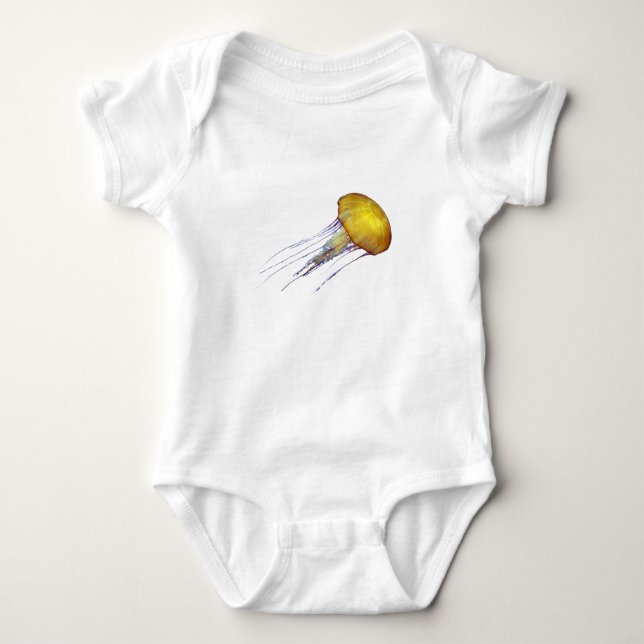 Camiseta De Bebé Jellyfish eléctrico (Anverso)