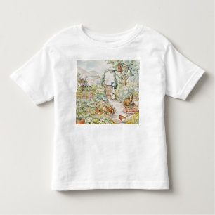 Camiseta De Bebé Jemima Puddle Duck en el jardín del señor Mc Grego