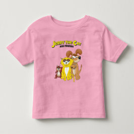 Camiseta De Bebé Jerry El Gato Y Los Amigos