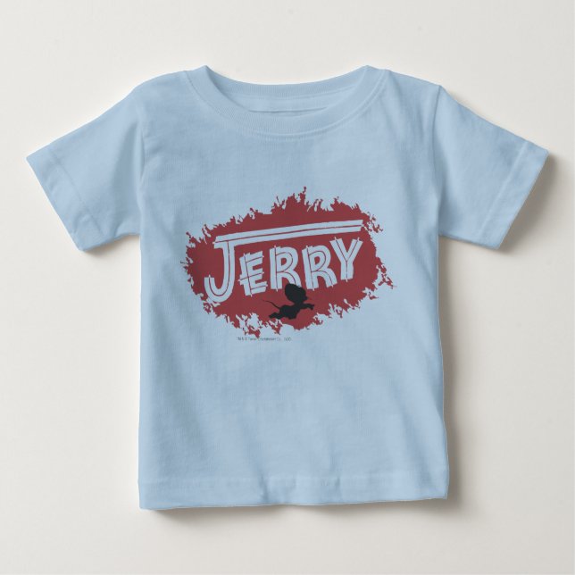 Camiseta De Bebé Jerry Silhouette Logo (Anverso)