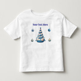 Camiseta De Bebé "Jersey Navideño Náutico para Niño – Sailo de Vaca