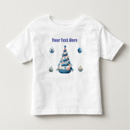 Camiseta De Bebé "Jersey navideño náutico para niños pequeños – Sai