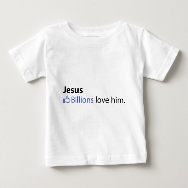 Camiseta De Bebé Jesús (Anverso)
