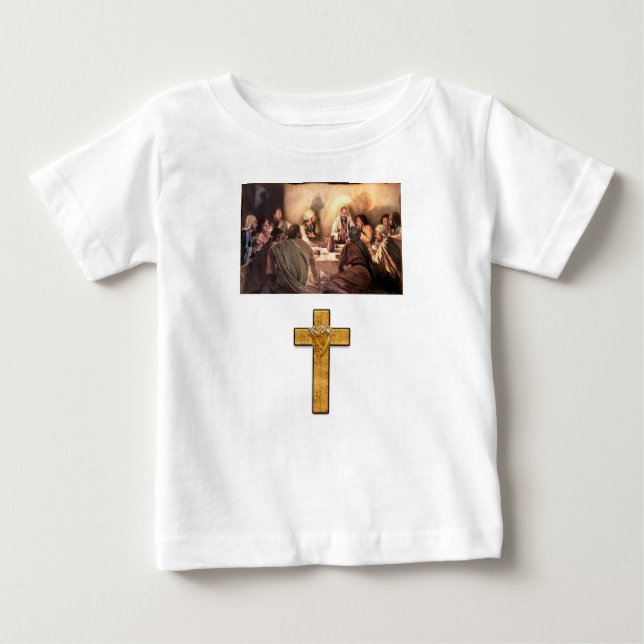 Camiseta de bebé Jesús (Anverso)