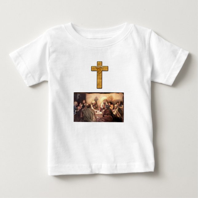 Camiseta de bebé Jesús (Anverso)