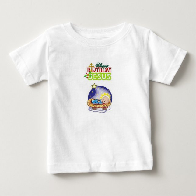Camiseta de bebé Jesús (Anverso)