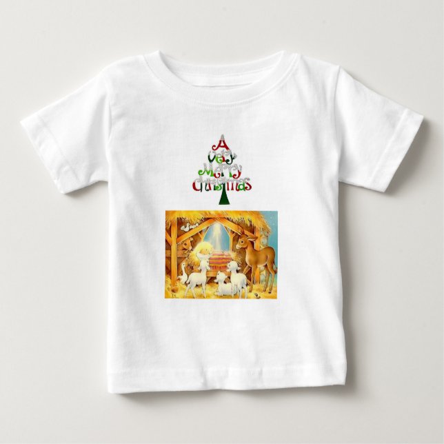 Camiseta de bebé Jesús (Anverso)