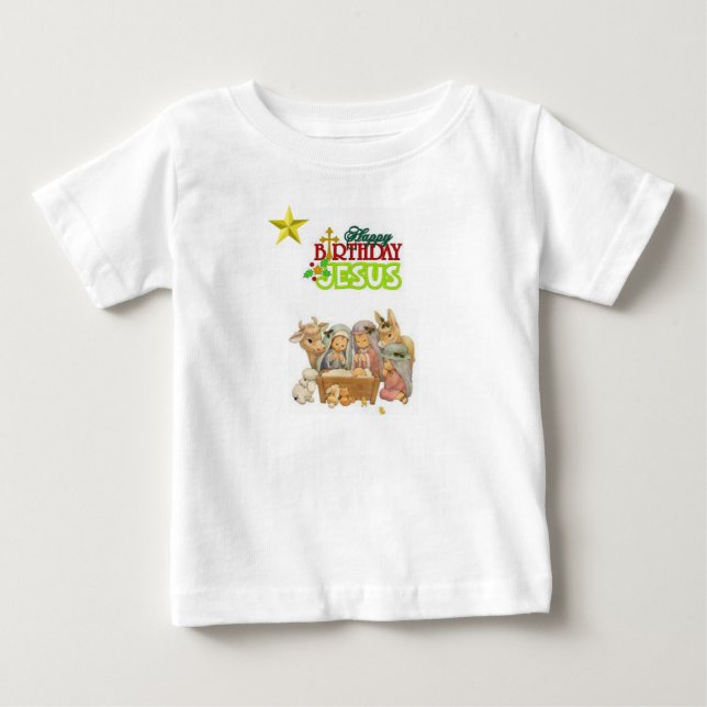 Camiseta de bebé Jesús (Anverso)