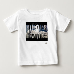 Camiseta De Bebé Jesús ahorra