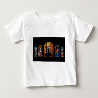 Camiseta De Bebé jesús de vidrio manchado
