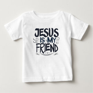 Camiseta De Bebé Jesús Es Mi Amigo