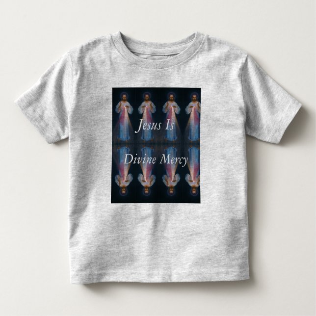 Camiseta De Bebé Jesús Es Una Merced Divina (Anverso)