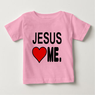 Camiseta De Bebé Jesús Me Ama Los Regalos De Jesús