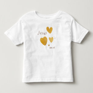 Camiseta De Bebé Jesús me ama Toddler T-Shirt moderno